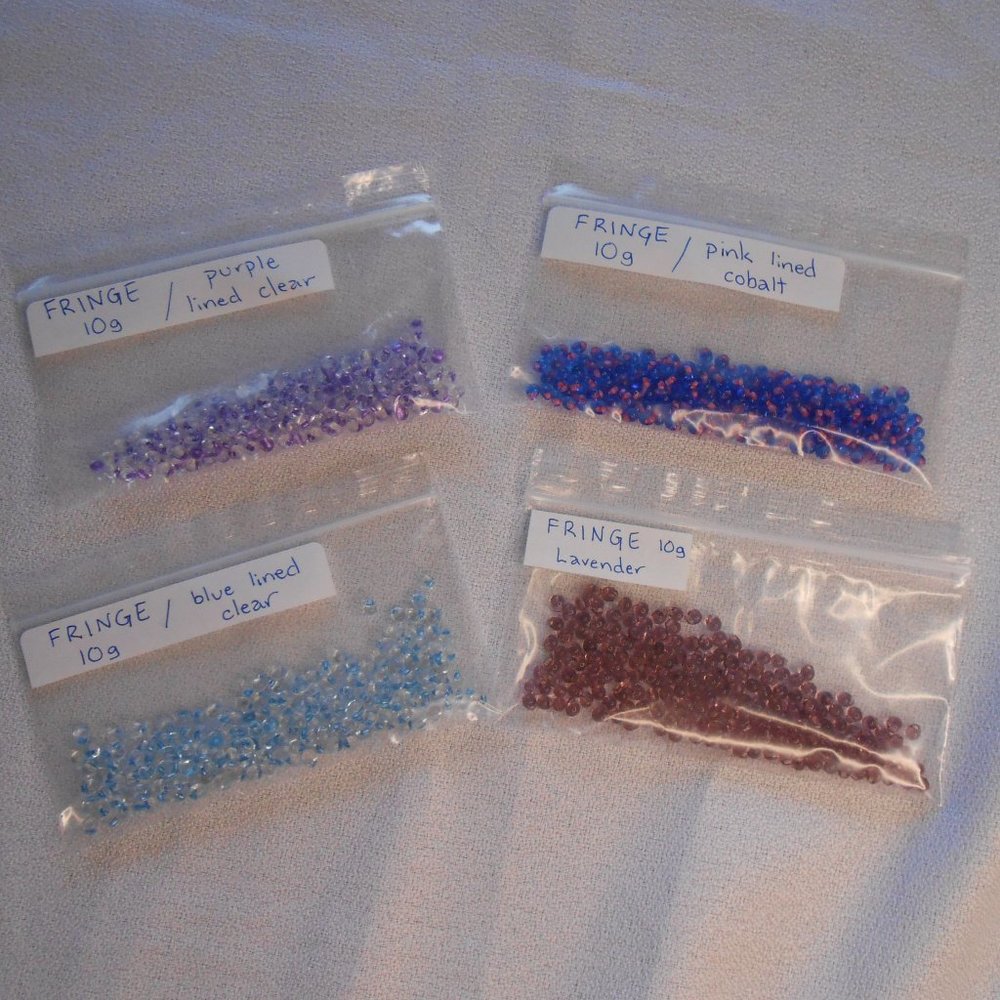 Miyuki Drop Fringe Four Color Bundle